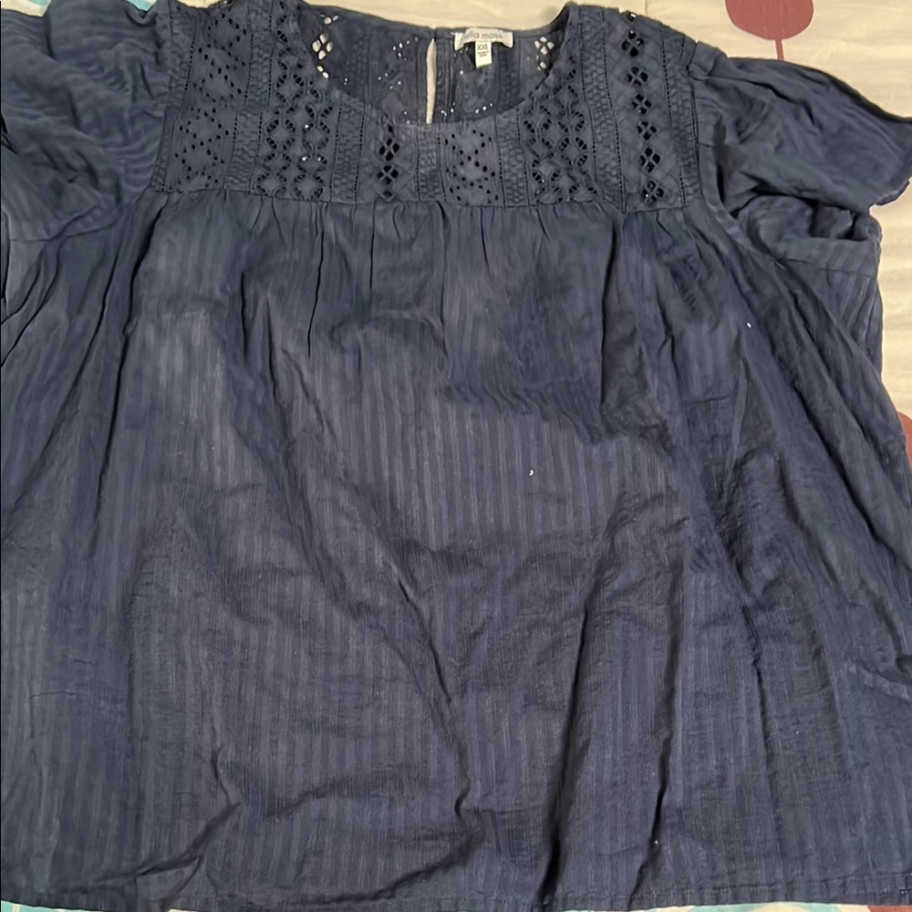 Women's Navy Top